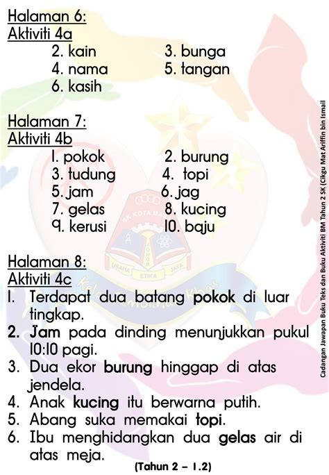 BLA BM Tahun 3 (Jilid 1) .